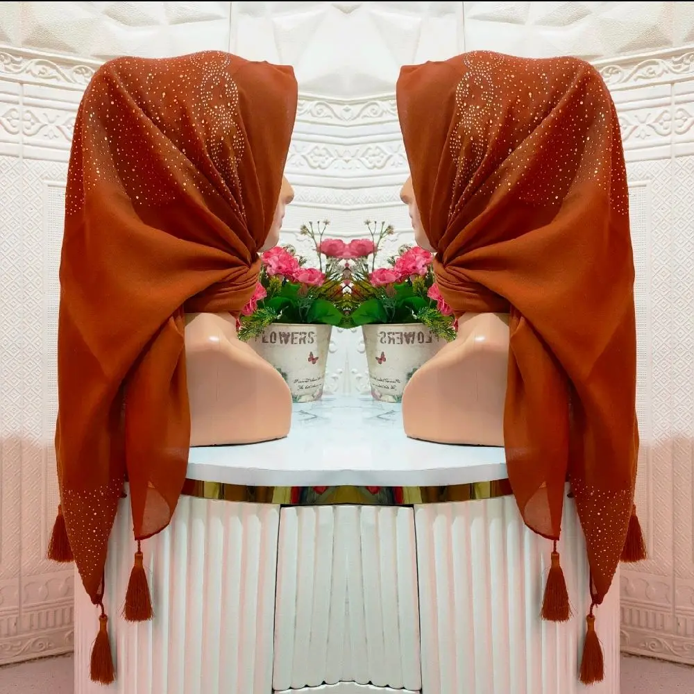 segiempat paris payet bunga AB tabur tasel maharanie collection