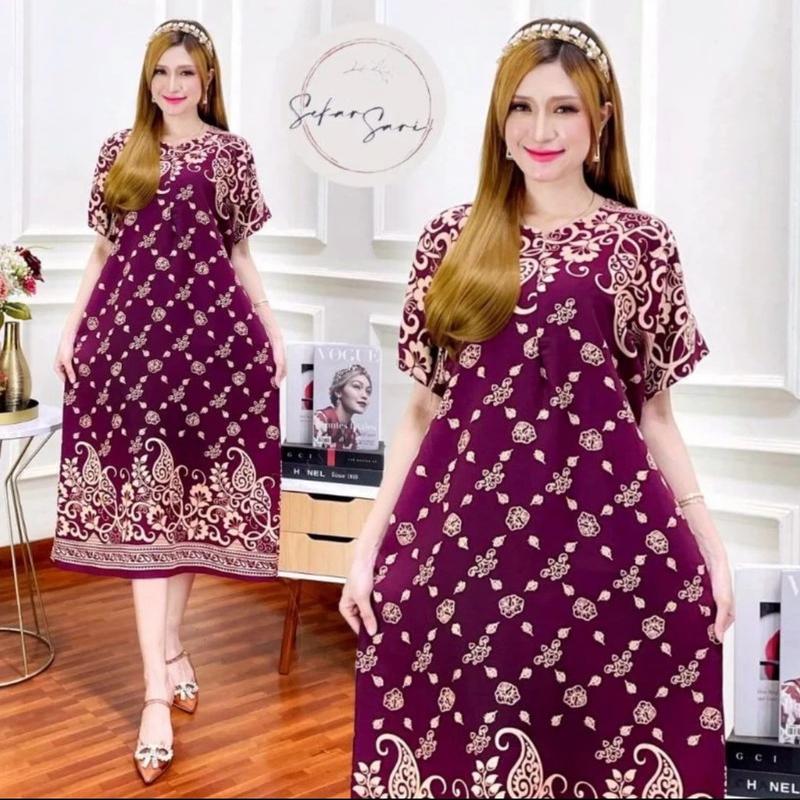 100rb Dapat 4 Daster Paket Usaha || Daster Rayon Busui Bumil Motif Batik Nyaman kekinian 6
