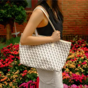 Russo Monogram Tote Bag Official Christy Ng