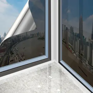 【Cerviade】KACA FILM JENDELA STICKER KACA ONE WAY SATU ARAH STIKER CERMIN STIKER RYBEN HITAM PEREDAM PANAS MATAHARI ANTI UV