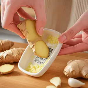 CLASHOP-GINGER GRATER SPOON SENDOK PARUTAN JAHE WASABI STAINLESS STEEL TEBAL