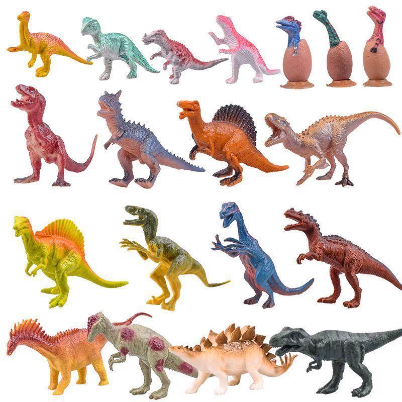 Product Introduction of [COD]Paket Dunia Dinosaurus Tyrannosaurus Rex Besar Dunia Dinosaurus Mainan Anak Laki-laki dan Perempuan Model Plastik Simulasi Toy 13