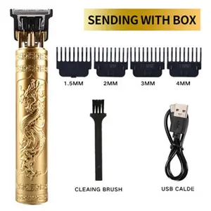 Alat Cukur Elektrik Hair Clipper Trimmer /Cukur Vintage T9 Alat Hair Clipper Jenggot Kumis Rambut