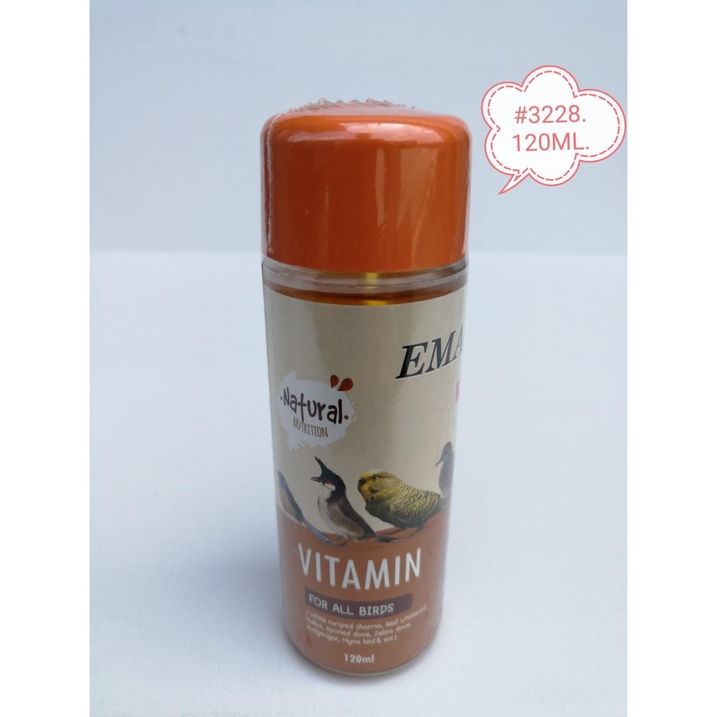 Emas10 Bird Vitamin Solution 120ml [Emas 10] Burung