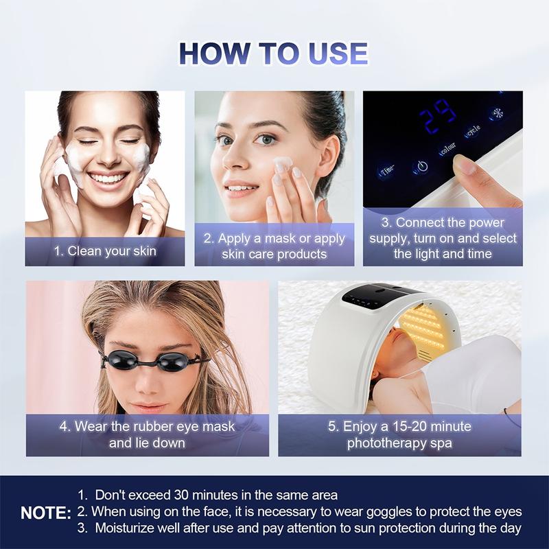 Product Introduction of Máy Photon LED Siêu Âm, Màn Hình Cảm Ứng Thông Minh, Đa Năng, Nhiều Quang Phổ, Để Chăm Sóc Da Và Làm Đẹp, Dụng Cụ Đa Năng 45