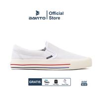 Gambar Bavito 36-44 Comrade Off White DX - Sepatu Slip On Slop Casual Sneaker Pria Wanita - 36 dari Bavito Footwear Kab. Tangerang 1 Tokopedia