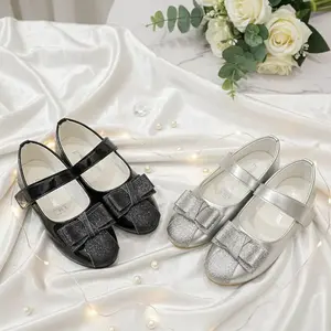FREE BOX Sepatu Pesta Anak Perempuan Size 22-35-Flat Shoes Anak Perempuan Mutiara / Sepatu Anak Model Korea / Sepatu Pesta Flat Anak Cewek Lentur Anti Slip