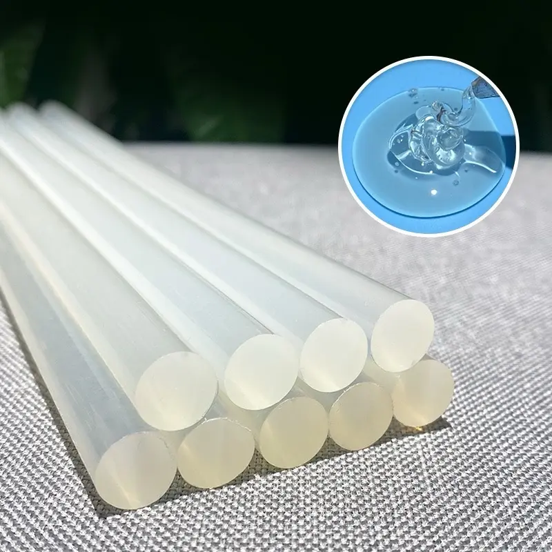 2pcs Isi Refill Lem Tembak Bakar Glue Gun Stick Bening 7mm 11mm panjang 27 CM 3