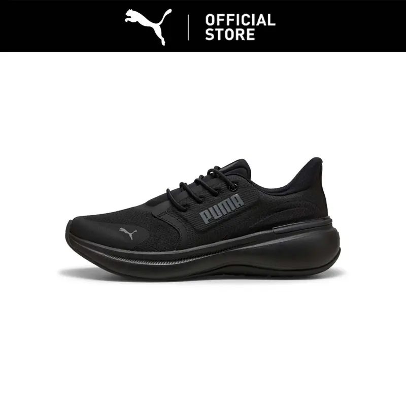 PUMA Sepatu Sneaker Softride Exo Shift Unisex Black-Cool Dark Gray