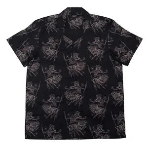 SEKUT WEAR - MIDNIGHT ALOHA BLACK SHIRT
