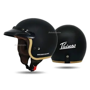 Helm Bogo Dewasa Thinos New Reborn tanpa Visor Pakai PET Helm Motorcycle Keren