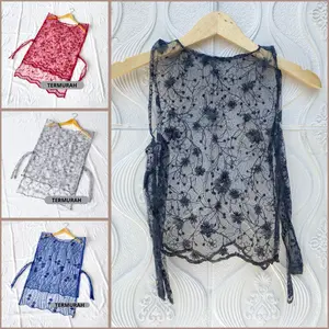 Vest Anak Tali Samping Vest Tile Bunga Mutiara VEST KOREA VEST TILLE ROMPI TALI SAMPING VEST TULLE TALI PREMIUM / VEST TULLE TALI / OUTER ROMPI ANAK TERLARIS