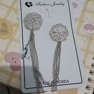 Raffarsyacc Bros Kebaya Janggan Handmade Clips Model Terbaru Aksesoris Elegan Motif Kebaya Terbaru Bahan Plat Alloy Variasi Dengan Rantai Tahan Lama Dan Mewah Cocok Untuk Baju Kebaya Dan Baju Kurung Kutu Baru