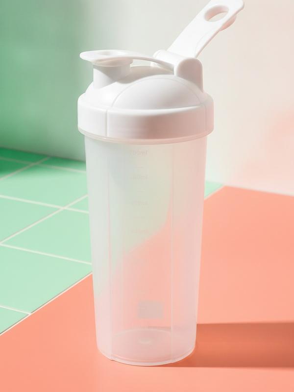Bình Nước thể thao 700ml Có Vạch Chia Dung Tích Bình Lắc Thể Thao Đi Học Đi Làm
