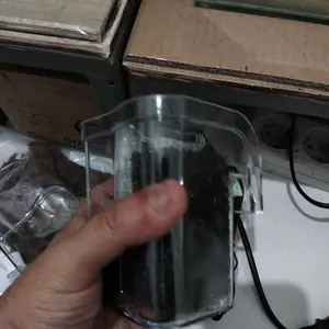 LEPET FILTER GANTUNG AKUARIUM AQUASCAPE XP06 FREE BATU FILTER 100G