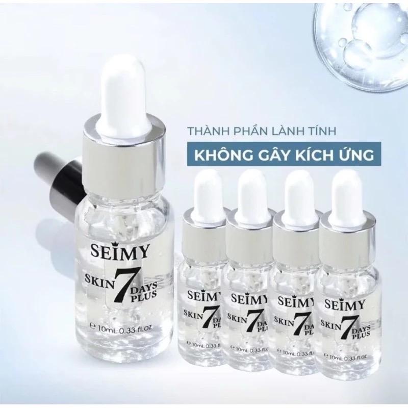 Combo 5 Chai Serum Mụn Thâm Seimy - Skin 7 Days Plus