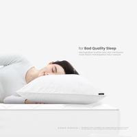 Gambar EACH • Essential | BED PILLOW |  Bantal Tidur (+Breathable Sarung Bantal Premium) - Full Quality Sleep | XIONCO dari xionco Kota Tangerang Selatan 3 Tokopedia