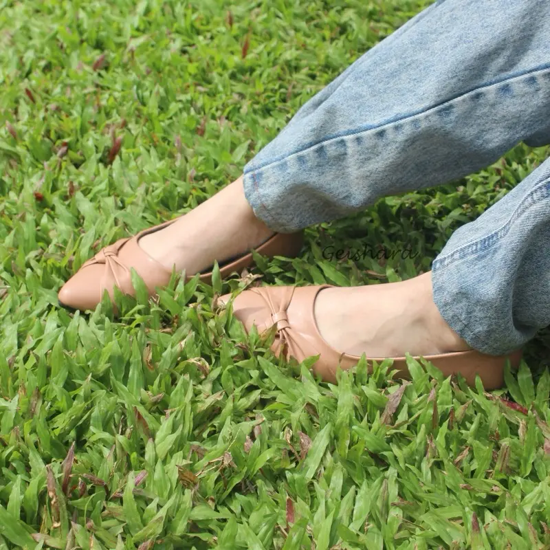 Sepatu Wanita Flatshoes Wanita Super empuk Geishara Flat Shoes RD03 8