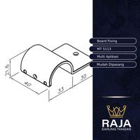 Gambar Board Fixing / MT 5113 /  Metal Joint dari Raja Sarung Tangan Kab. Bekasi 1 Tokopedia