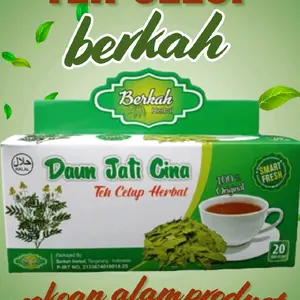 teh celup daun jati cina Tea berkah