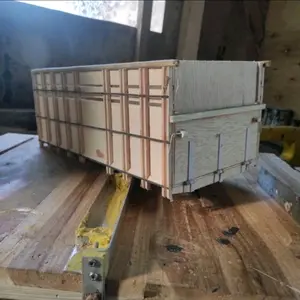 BAK MINIATUR TRUK OLENG SKALA 12 PINTU BISA DI BUKA KANAL U BAHAN TRIPLEK