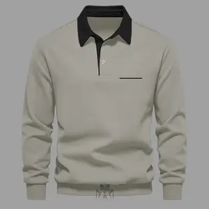 New fashion Crewneck Sweater pria Dewasa adem tebal Nyaman New Color Sweatshirt Casual Keren