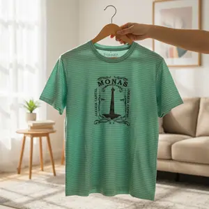 Ondel-Ondel Jakarta T-Shirt Basic Baju Kaos Monas Dewasa Pria Wanita Unisex Warna Cerah dan Menarik Keren Atasan Distro