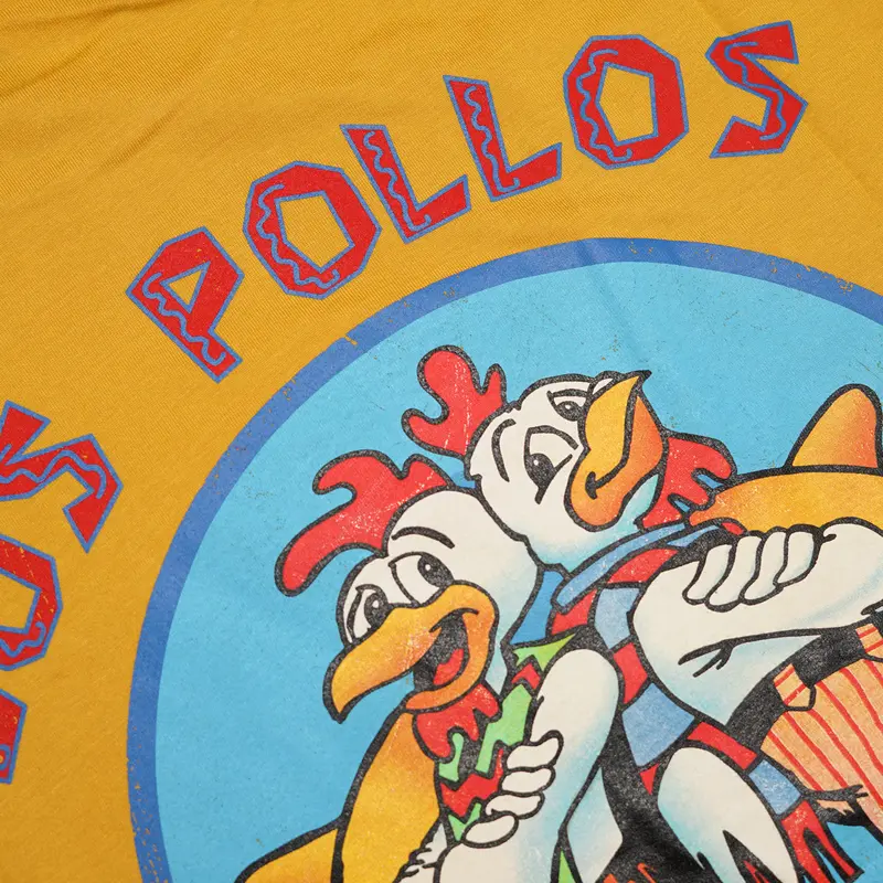 Kaos Film Breaking Bad - Los Pollos Hermanos Movie T-shirt 5