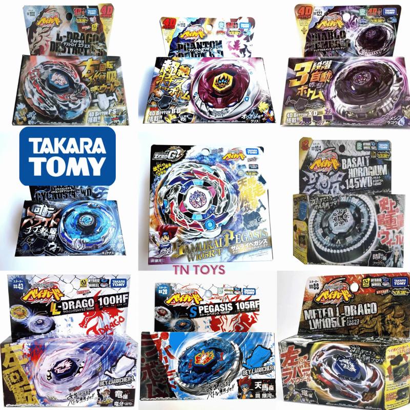 TAKARA TOMY BEYBLADE METAL FURY nhiều mẫu lựa chọn - Con quay midfake Takara Tomy
