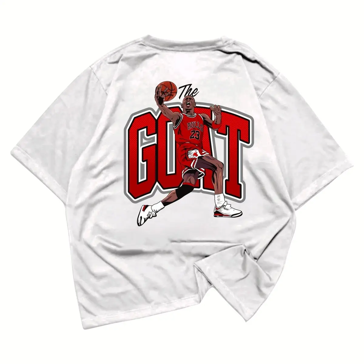KONGLOMERADS - The Goat white oversize T-shirt