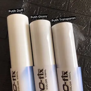 skotlet putih glossy mengkilap putih bening transparan putih doff matte scotlite profix vinyl premium (L 45cm x P 50cm)