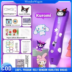 COD 3D Pen Edition Mainan Anak DIY Mainan Hadiah Pena Gambar  3D Printer Arts Pen Wireless 3D Pen Edition Mainan Anak DIY Mainan Hadiah