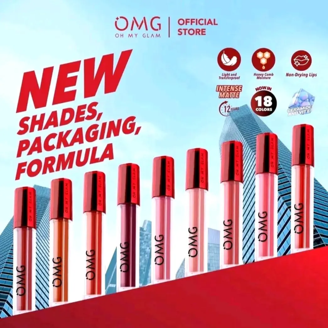 Lipcream OMG Oh my glam ORIGINAL / lipcream omg / lipcream matte Gloss