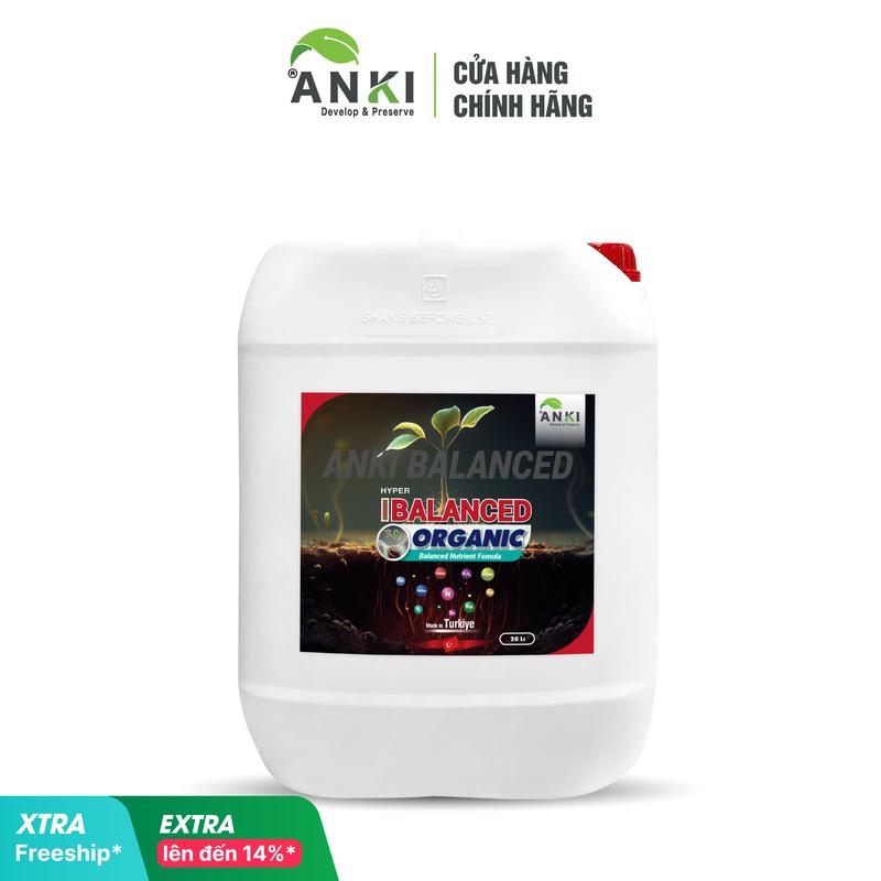 Hàng mới về Can phân bón Balanced 20 Lít nhập khẩu nguyên đai nguyên kiện từ Châu ÂU