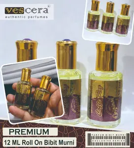 [ 12 ML ] VESCERA 12 ML Roll On TANPA BOX Permata Bibit Murni | Premium Series 6-12 Jam