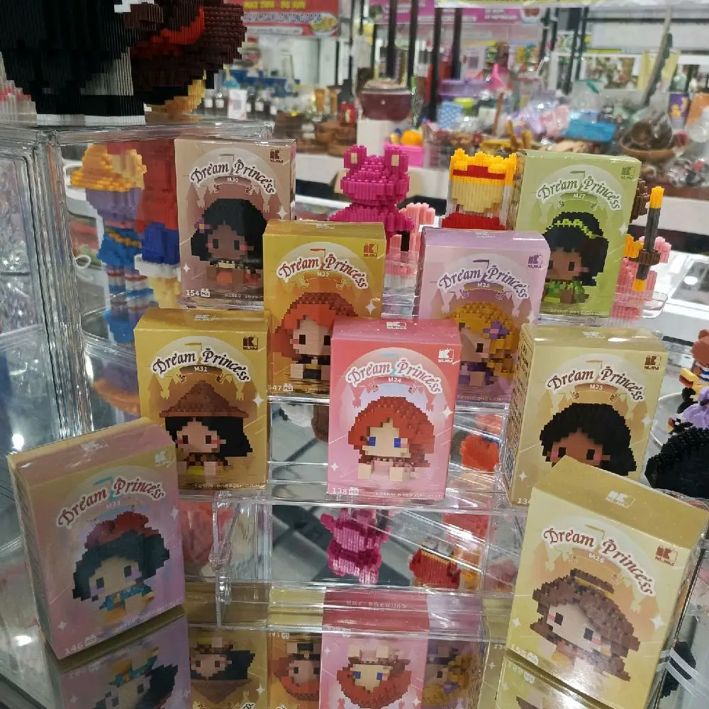 Mainan Brick Tema Princess Dream dengan Karakter Piksel - Toys