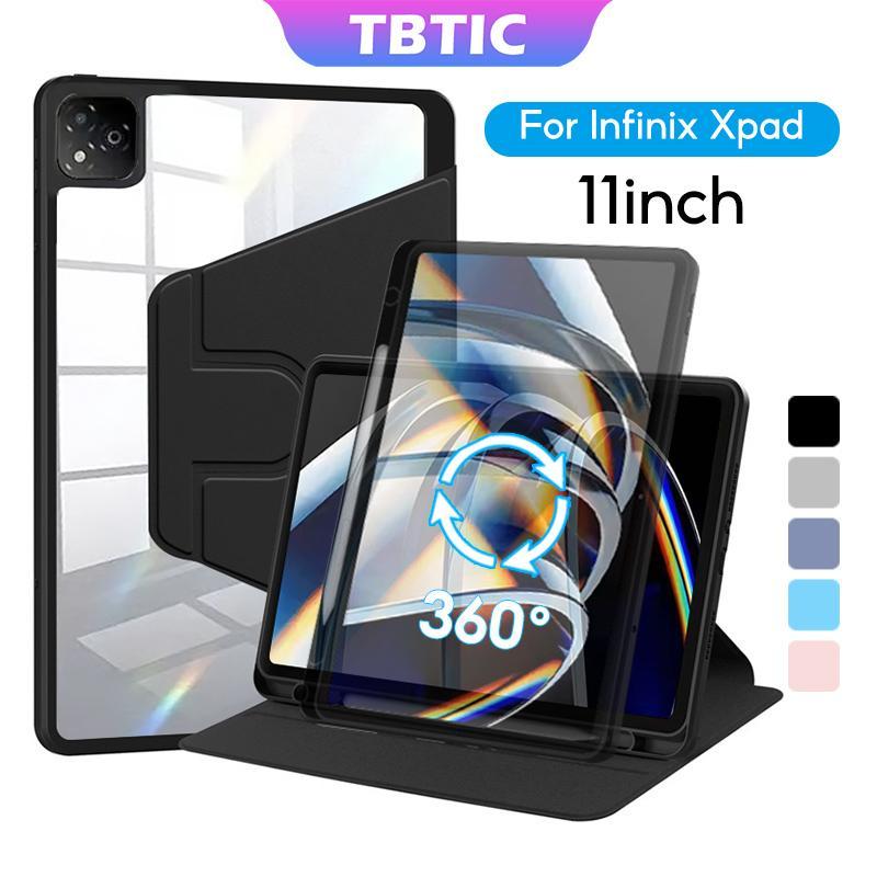 เคส TBTIC สำหรับ Infinix XPAD 11"/XPAD 20 หมุนได้ 360 องศา สำหรับเด็ก พร้อมช่องใส่ปากกาและดินสอ เคสก