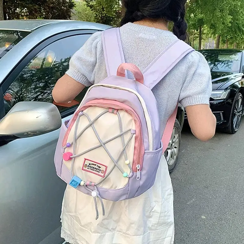 Tas Ransel y2k Wanita Mini Motif Lucu Dopamin korean style tas backpack cewek aesthetic - 729 5