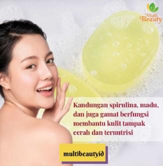 HOT SALE!!! sabun multi beauty 3 in 1 harga 1 pcs utuh 60 gr original 100 % 4
