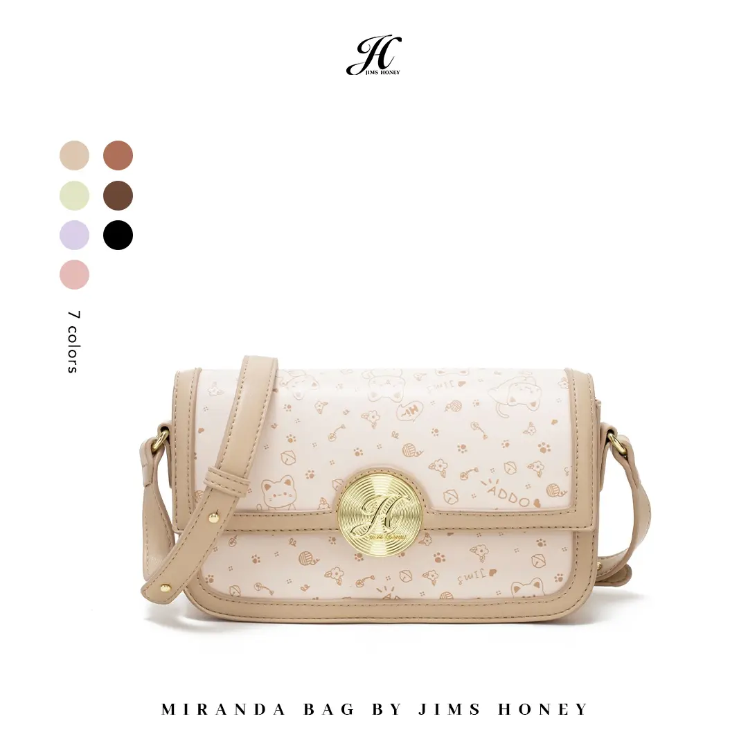 JIMS HONEY - Miranda Bag - Tas Selempang Wanita Slingbag Kulit