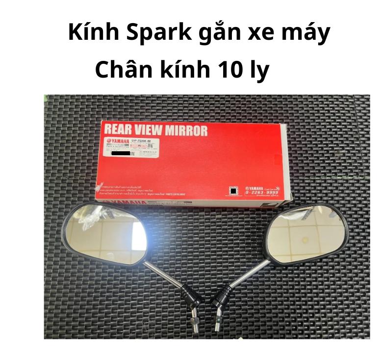 VG387 Kính Gương chiếu hậu Spark gắn các dòng xe máy Phụ Tùng Phụ Kiện