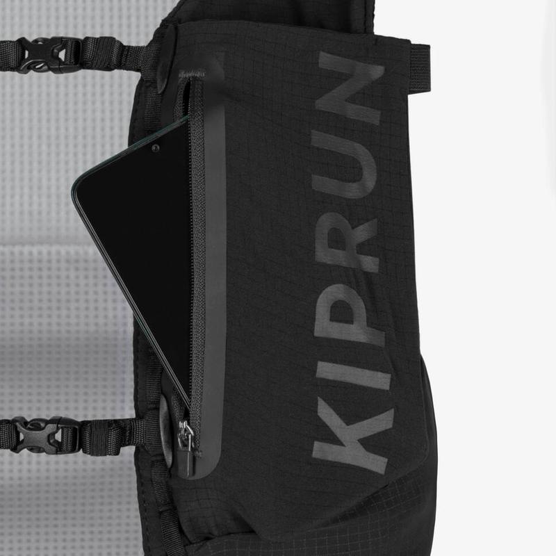 Decathlon Kiprun Vest Trail Running Unisex Kiprun 5L Flask Holder - Hitam - 8786242 4
