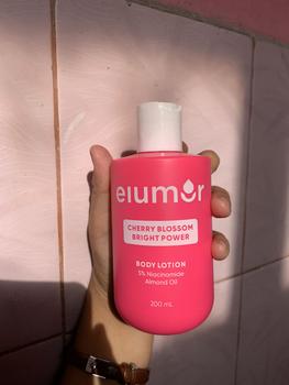 Product Review of New Product! Elumor Body Lotion Cherry Blossom Bright Power 200ml | Body Lotion Whitening Kulit Kering Kusam from r**˚ 0