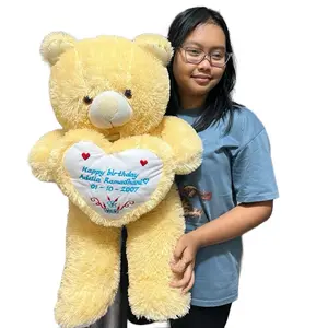 Boneka Teddy Bear L free ukir nama atau foto