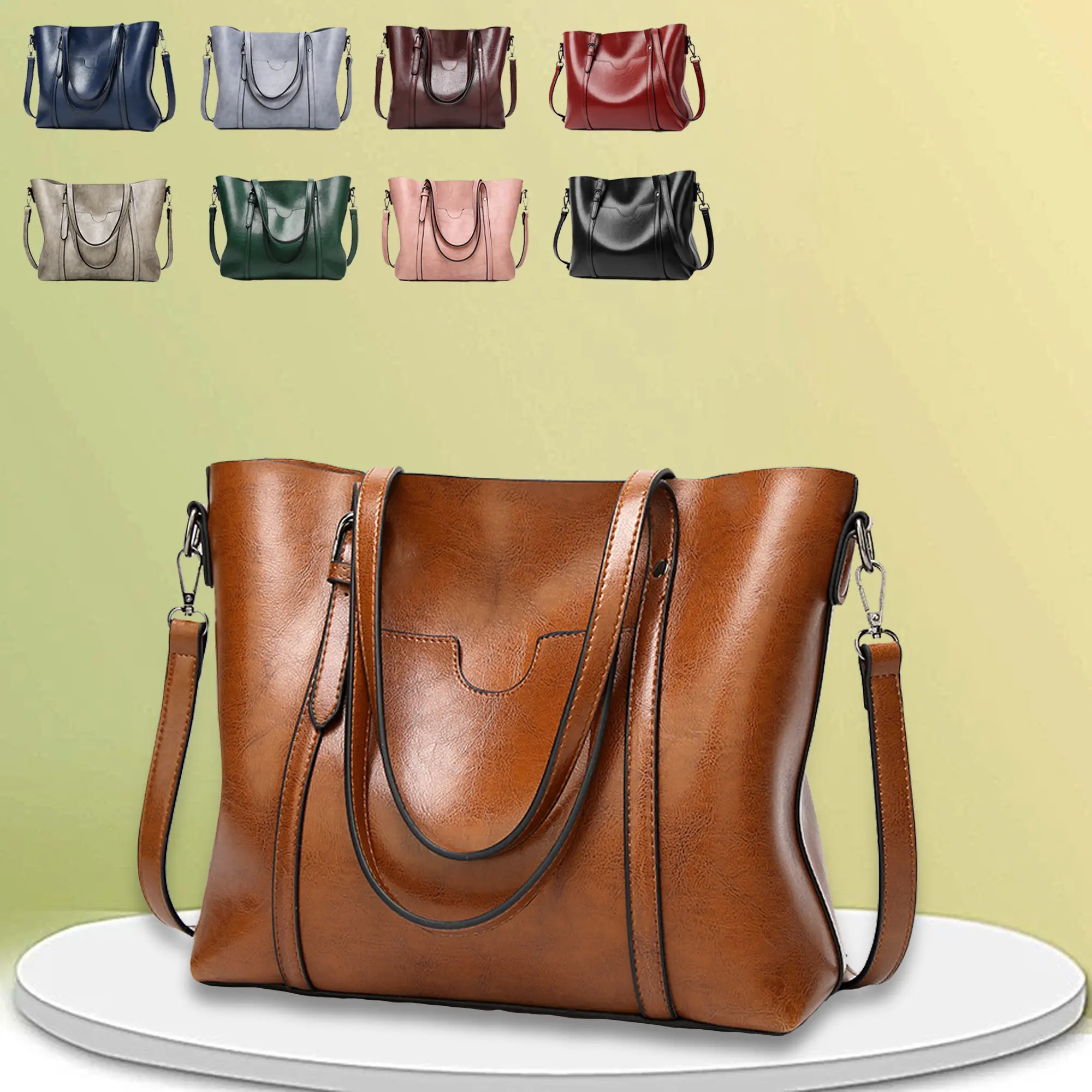 Tote bag, women's bag, new cross shoulder women's bag, European beauty single shoulder handbag