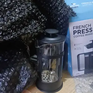 TEKO KOPI SARINGAN STEINLESS STEEL PERALATAN PRESS COFFE FILTER MAKER