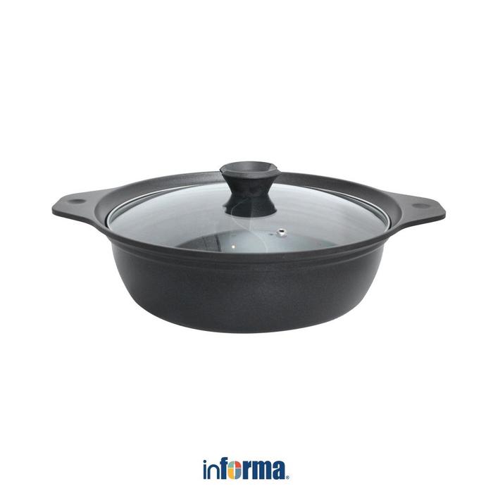Gambar Informa Cooking Color Panci Hot Pot Hogun 26 cm - Hitam Cooking Pot Panci Sup Alat Masak Cookware Panci Rebus dari Informa Indonesia Kota Administrasi Jakarta Utara Tokopedia