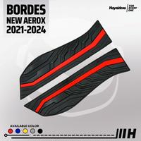 Gambar Hayaidesu New AEROX 2021-2024 Floor Step Boardrest Karpet Pijakan Kaki Motor - Bordes Premium Quality - Merah dari Hayaidesu Indonesia Kab. Tangerang 4 Tokopedia