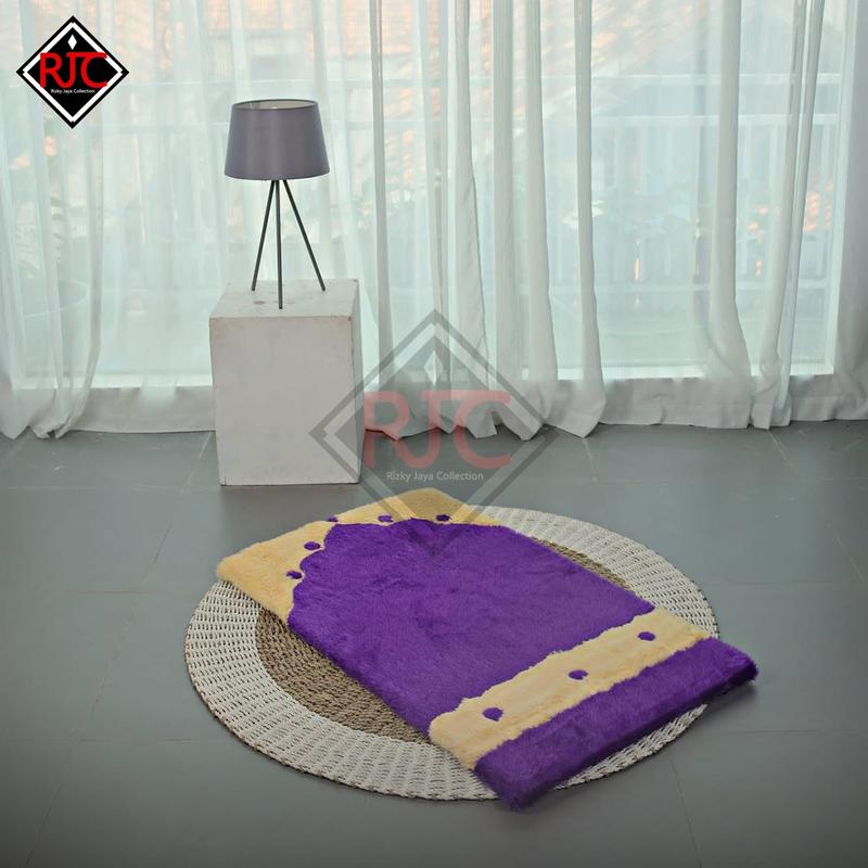 Sejadah busa tebal ukuran 110x65x4 cm Sajadah Lembut 5
