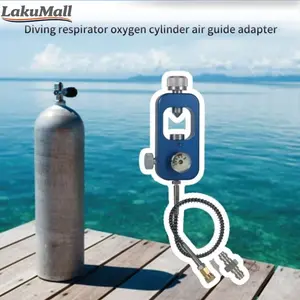 Regulator Scuba Import 40mpa 5800psi Untuk Pengisian Tabung Diving - Charging Station Valve Presisi